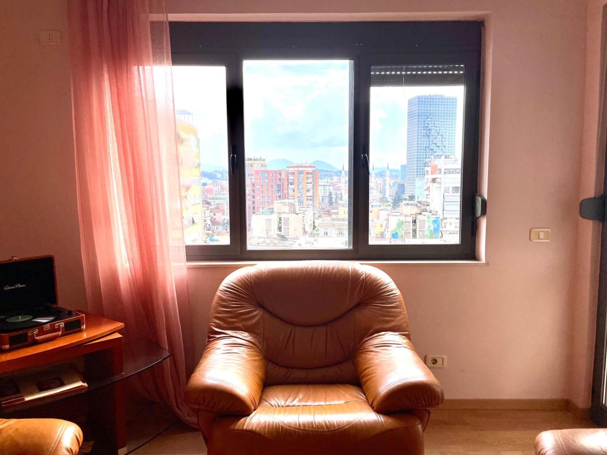 Easy Peasy - 9Th Floor View Downtown Leilighet Tiranë Eksteriør bilde