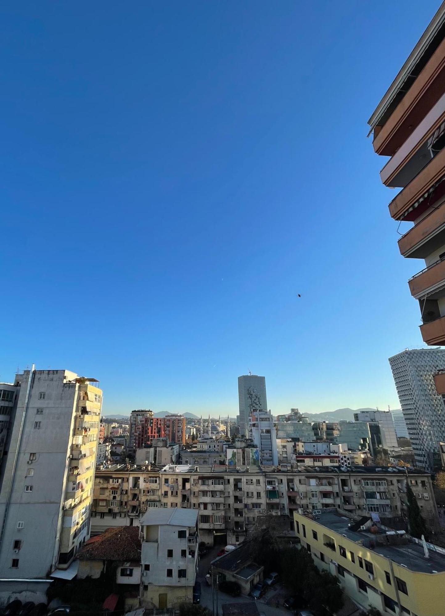 Easy Peasy - 9Th Floor View Downtown Leilighet Tiranë Eksteriør bilde